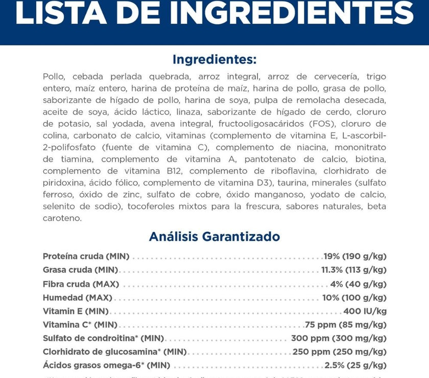 Hill's Science Diet Adult Large Breed concentrado para perro razas grandes