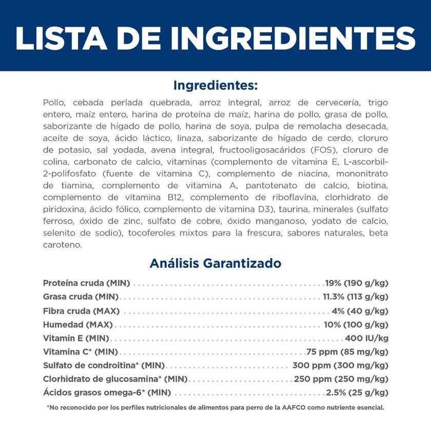 Hill's Science Diet Adult Large Breed concentrado para perro razas grandes