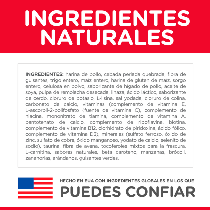 Hill's Science Diet Light concentrado para perro adulto bajo en calorías