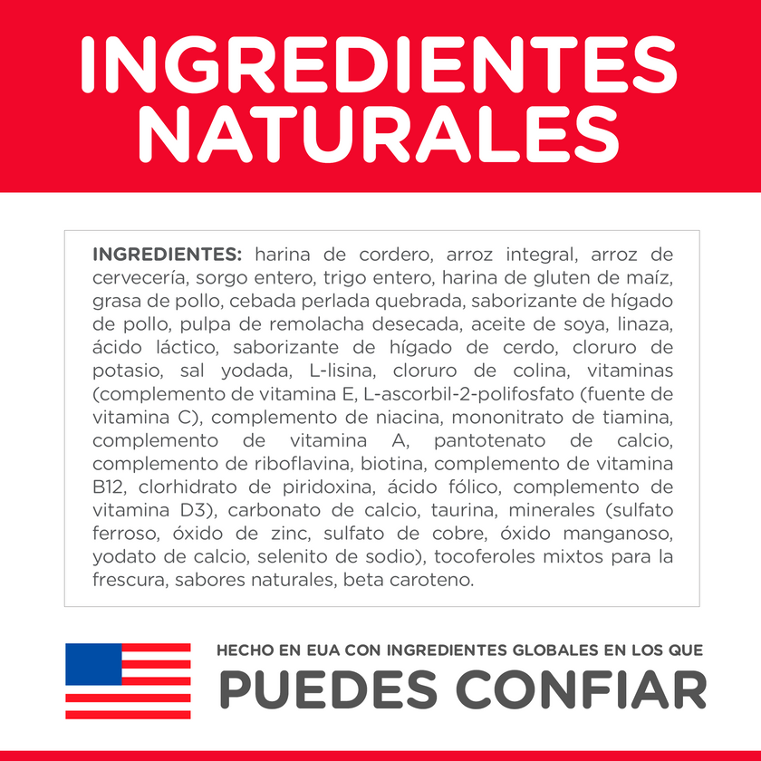 Hill's Science Diet Adult concentrado para perro adulto sabor cordero