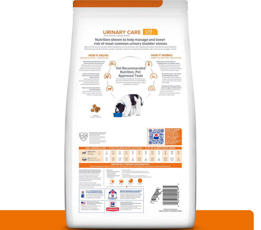 Hill's Prescription Diet c/d Multicare alimento para perro Cuidado Urinario