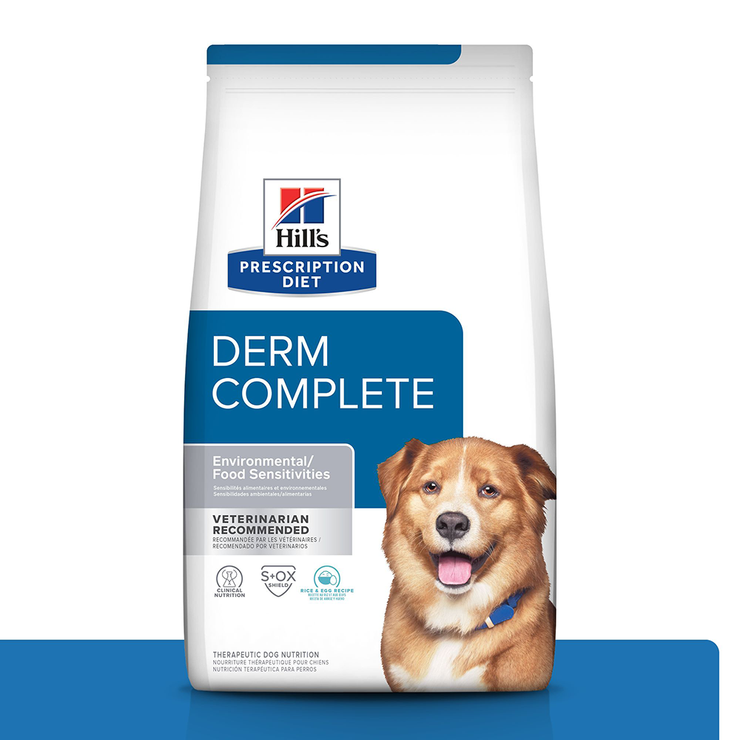 Hill's Prescription diet Derm Complete, alimento para perro adulto
