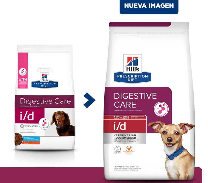 Hill's Prescription Diet i/d Concentrado para perro Raza Pequeña Cuidado Digestivo 3,5 Lb (1,58kg)
