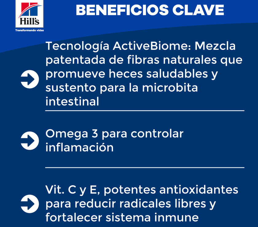 Hill's Prescription Diet Gastrointestinal Biome Concentrado para perro Cuidado Digestivo