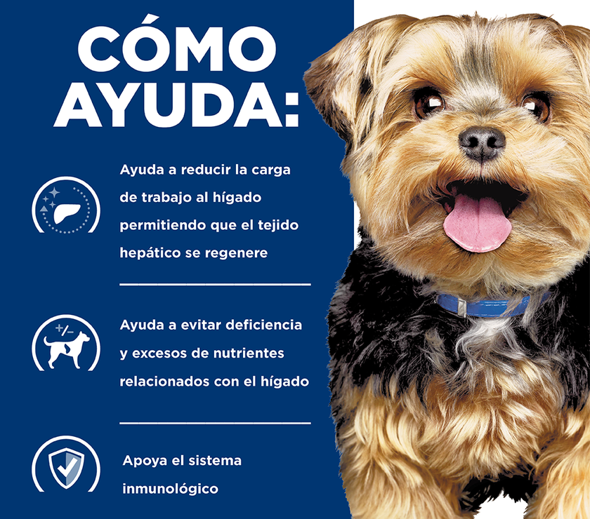 Hill's Prescription Diet l/d Alimento para Perro Cuidado Hepático 17,6 Lb (7,98Kg)
