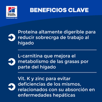 Hill's Prescription Diet l/d Alimento para Perro Cuidado Hepático 17,6 Lb (7,98Kg)