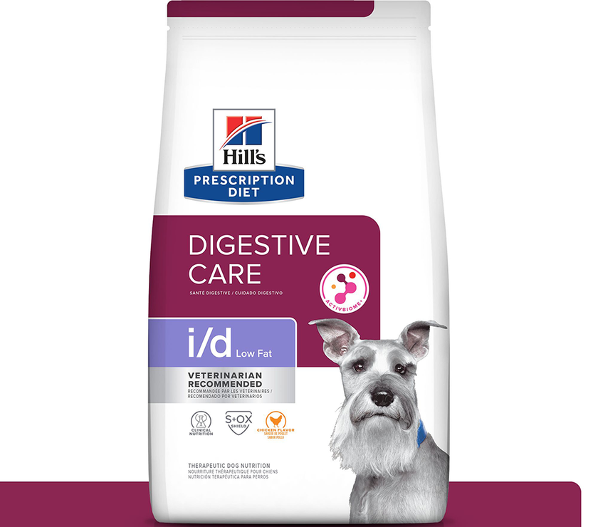 Hill's Prescription diet i/d Concentrado para perro bajo en grasas Cuidado Digestivo 8,5 Lb (3,86kg)