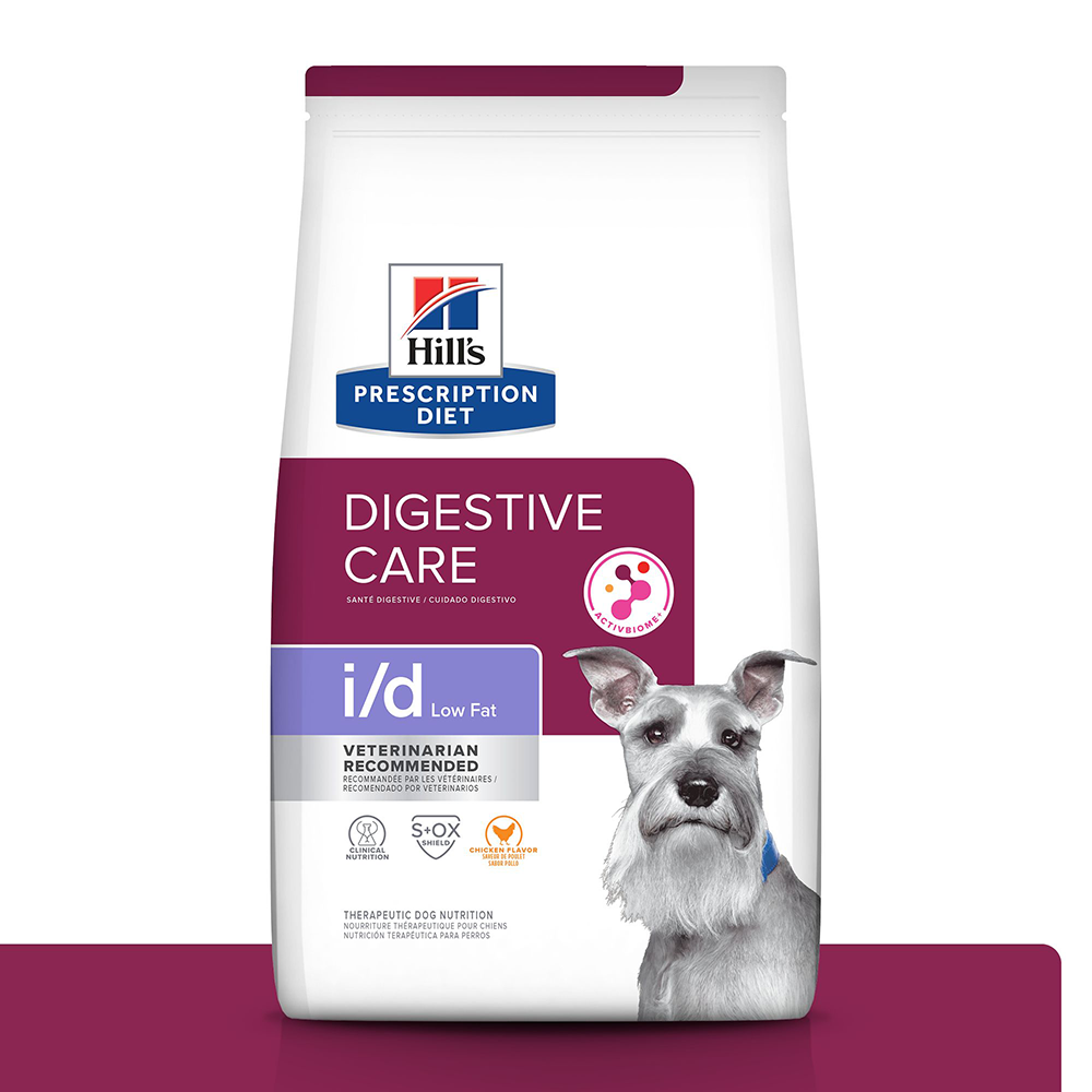 Hill's Prescription diet i/d Concentrado para perro bajo en grasas Cuidado Digestivo 8,5 Lb (3,86kg)