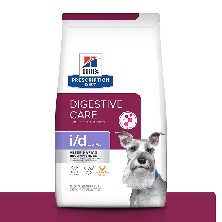 Hill's Prescription diet i/d Concentrado para perro bajo en grasas Cuidado Digestivo 8,5 Lb (3,86kg)