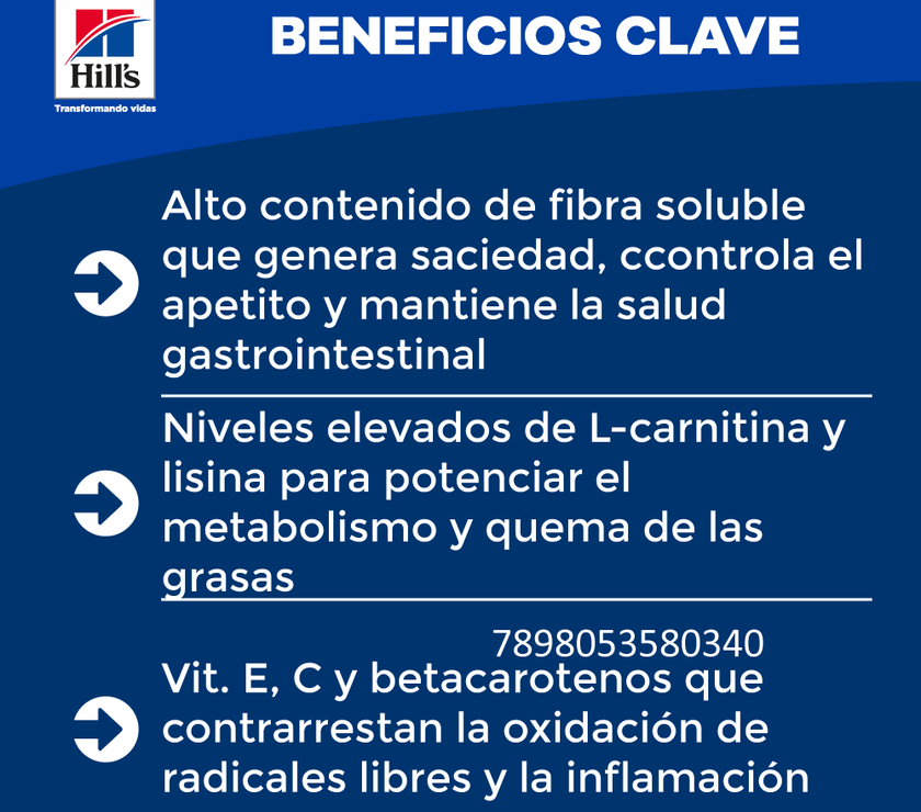 Hill's Prescription Diet Metabolic Concentrado para perro mantenimiento y pérdida de peso