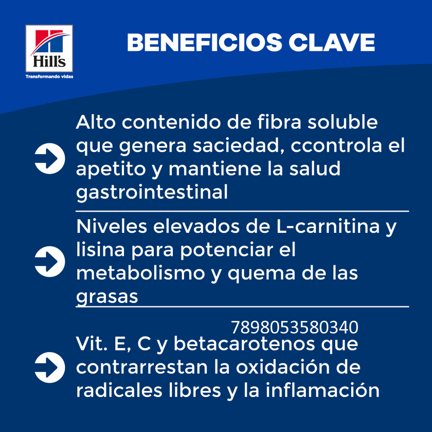 Hill's Prescription Diet Metabolic Concentrado para perro mantenimiento y pérdida de peso