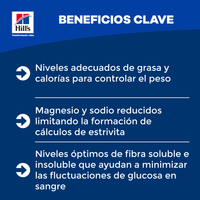 Hill's Prescription Diet w/d Aliemento Seco para Perro Manejo Peso/Glucosa