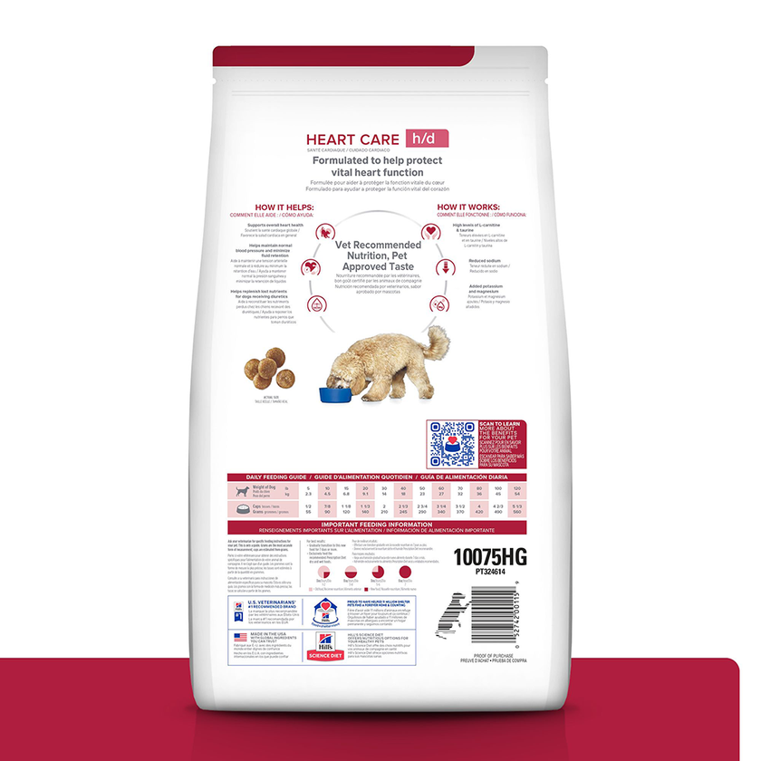 Hill's Prescription Diet h/d Concentrado para perro cuidado cardiaco