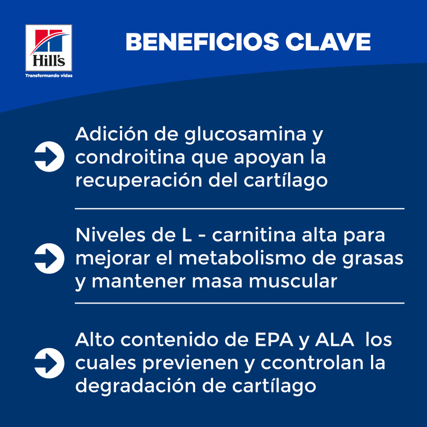 Hill's Prescription Diet j/d Concentrado para perro cuidado articular