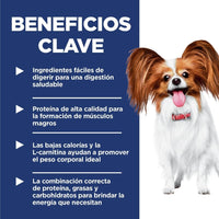 Hill's Science Diet Light alimento perro adulto bajo en calorías raza pequeña y mini