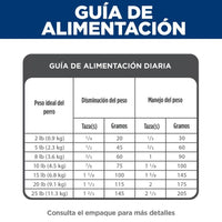 Hill's Science Diet Light alimento perro adulto bajo en calorías raza pequeña y mini