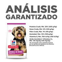 Hill's Science Diet Small&Mini concentrado perro adulto raza pequeña y mini sabor cordero 4,5 Lb (2Kg)
