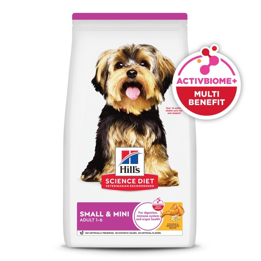 Hill's Science Diet Small&Mini concentrado perro adulto raza pequeña y mini 4,5 Lb (2Kg)