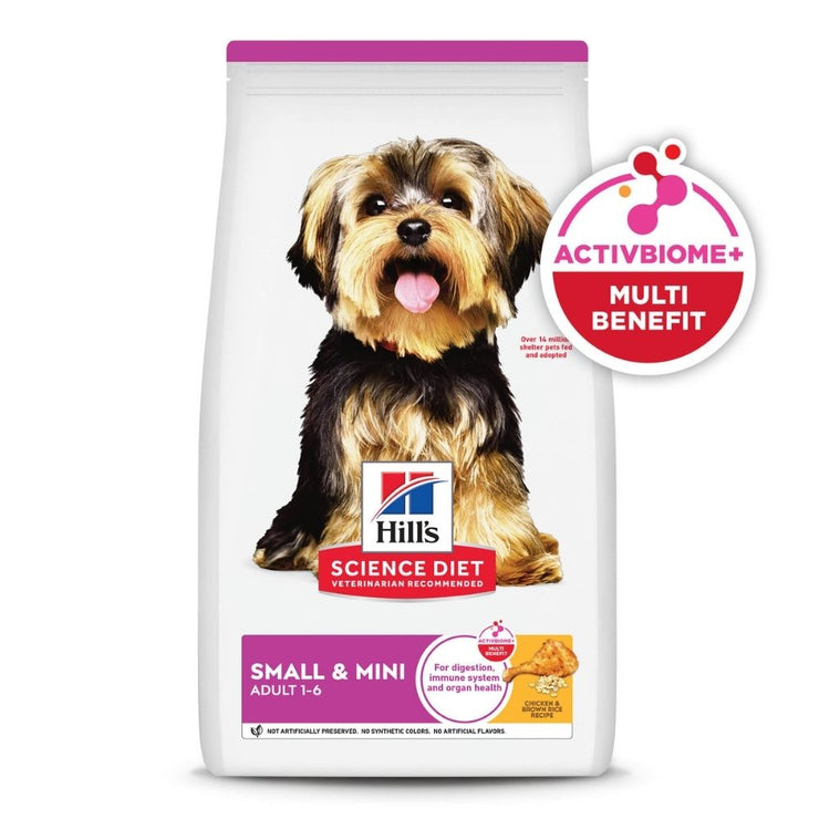 Hill's Science Diet Small&Mini concentrado perro adulto raza pequeña y mini 4,5 Lb (2Kg)