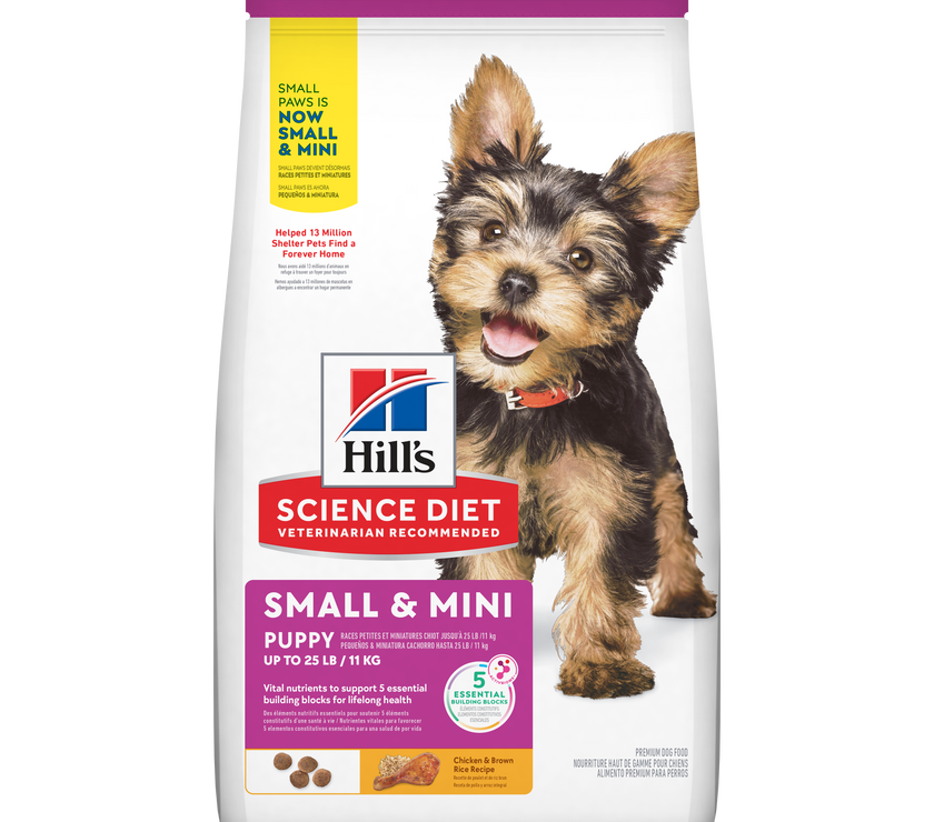 Hill's Science Diet Small&Mini alimento para perro cachorro raza pequeña y mini