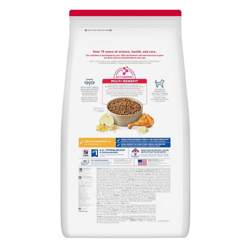 Hill's Science Diet Adult 7+ alimento para perro senior raza pequeña 15 Lb (6,8Kg)