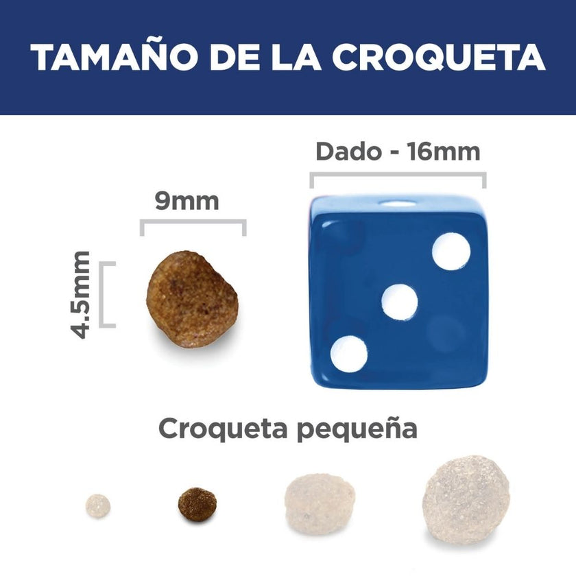 Hill's Science Diet Adult 7+ alimento para perro senior raza pequeña 15 Lb (6,8Kg)