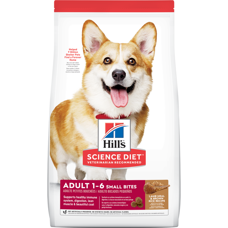 Hill's Science Diet Adult alimento para perro adulto raza pequeña sabor cordero