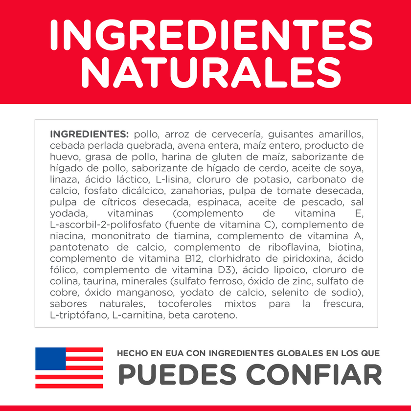 Hill's Science Diet Senior Vitality concentrado perro senior sabor pollo 12,5 Lb (5,7Kg)