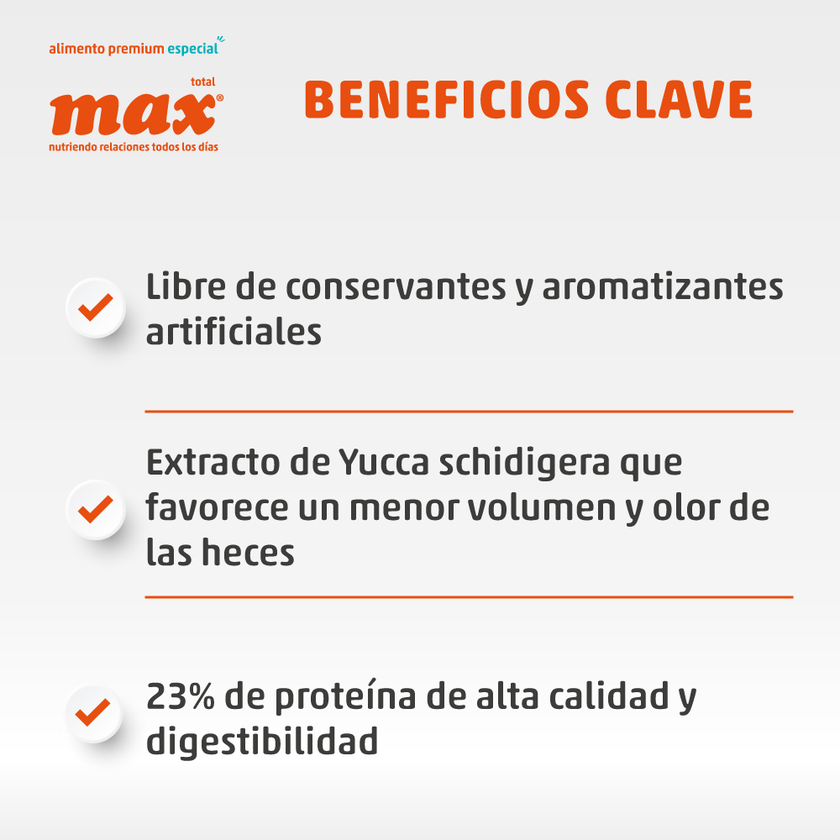 Comida para perro Max Vitality pollo y vegetales 15KG