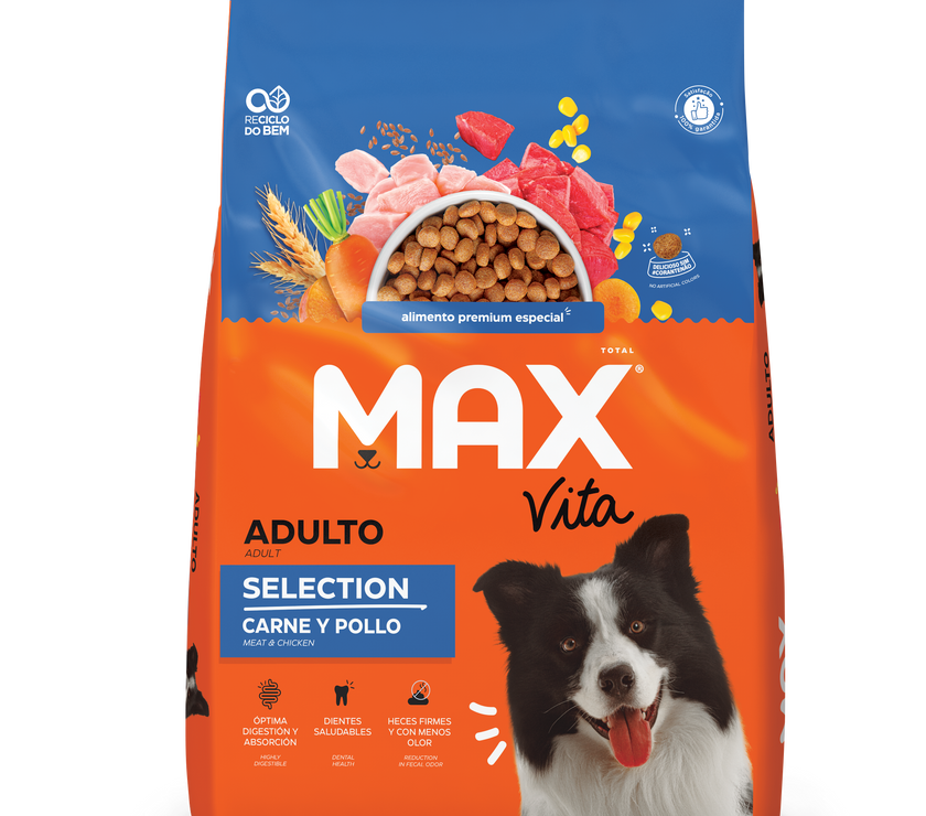 Comida Para Perro Max Vita Adulto Selection Carne y Pollo