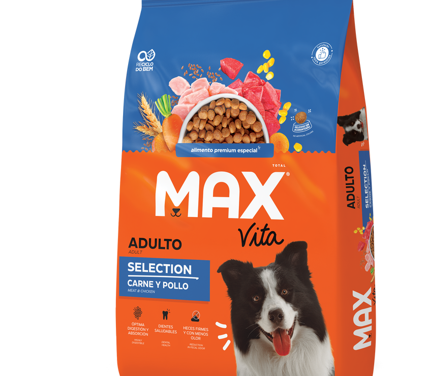 Comida Para Perro Max Vita Adulto Selection Carne y Pollo