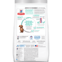 Hill's Science Diet alimento control de peso perro adulto raza pequeña 4 Lb (1,8Kg)