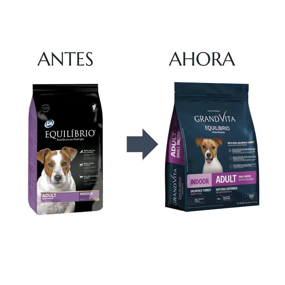 Comida Para Perro Adulto Grand Vita Equilibrio Razas Pequeñas