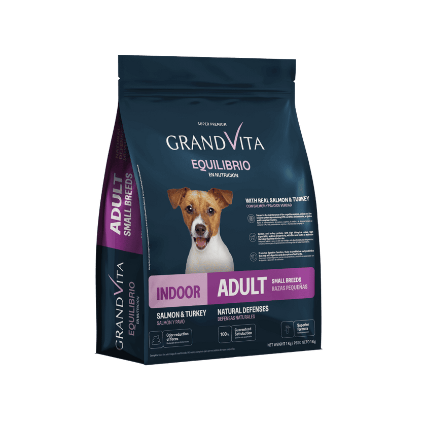 Comida Para Perro Adulto Grand Vita Equilibrio Razas Pequeñas