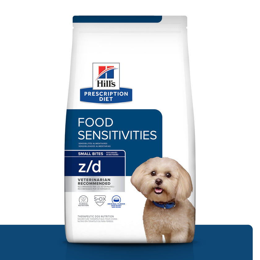 Hill's Prescription Diet z/d Concentrado para perro raza pequeña sensibilidades alimentarias 3,3 Lb (1,5Kg)
