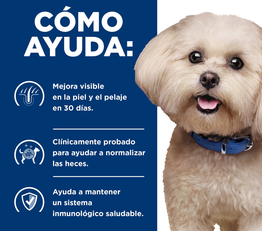 Hill's Prescription Diet z/d Concentrado para perro raza pequeña sensibilidades alimentarias 3,3 Lb (1,5Kg)