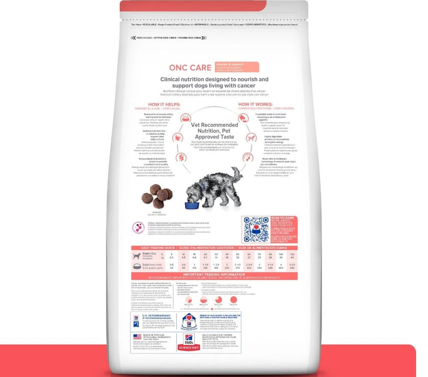 Hill's Prescription Diet Onc Care Concentrado para perro apoyo y recuperación cancer