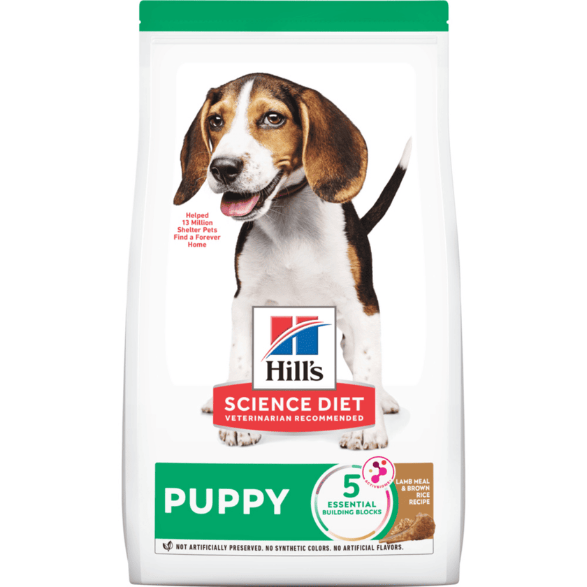 Hill's Science Diet puppy concentrado para perro cachorro sabor cordero 4 Lb