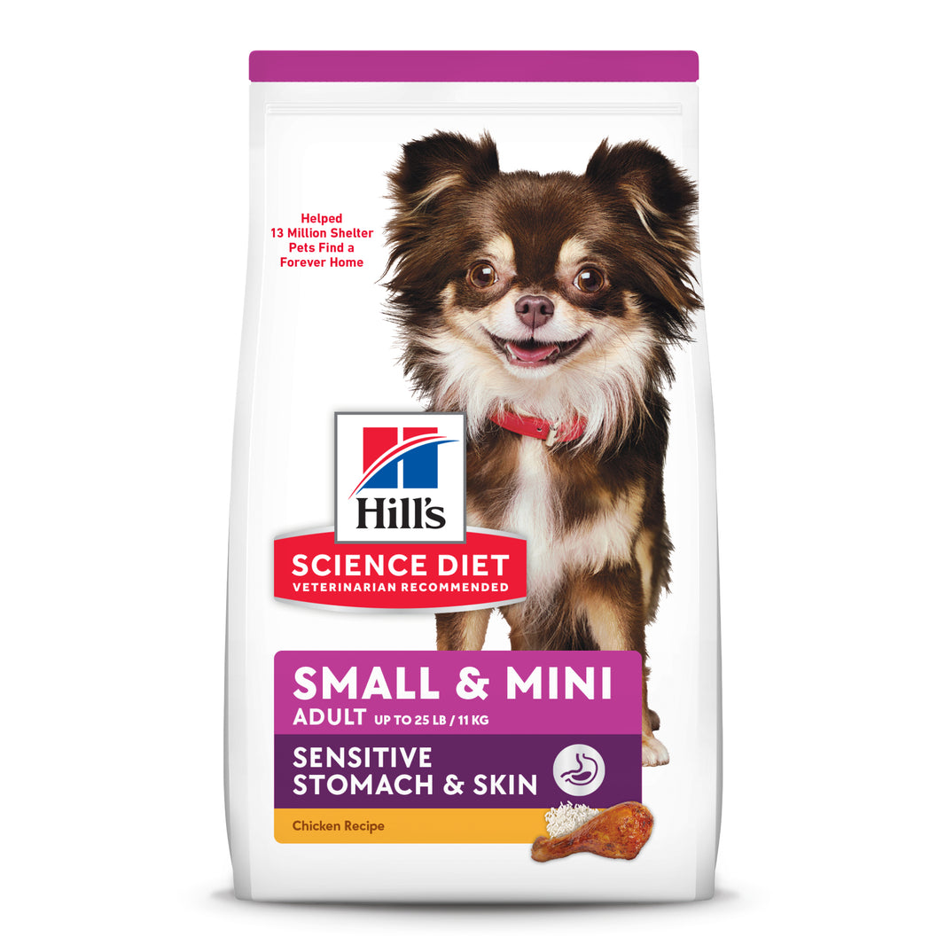 Hill's Science Diet alimentopiel y estómago sensibles perro adulto raza pequeña