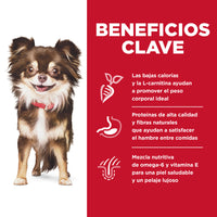 Hill's Science Diet alimentopiel y estómago sensibles perro adulto raza pequeña