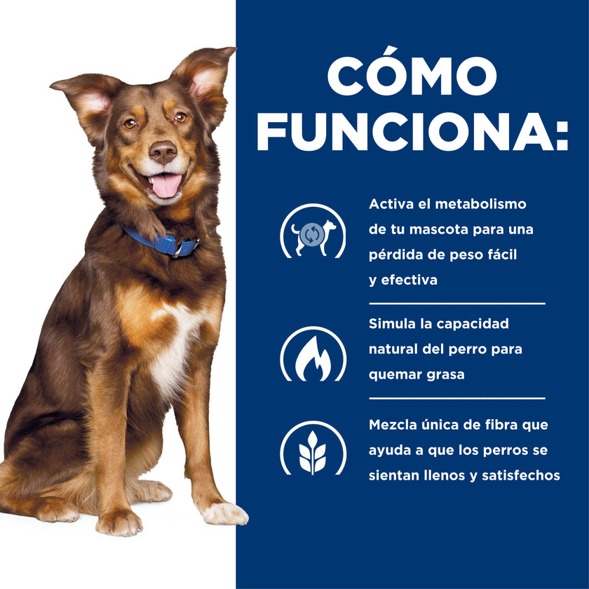 Hill's Prescription Diet Metabolic Alimento húmedo para perro pérdida de peso 13 Oz (369g)