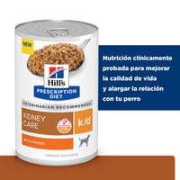 Comida Húmeda Para Perro Hills Prescription Cuidado Renal K/D 13 Onz