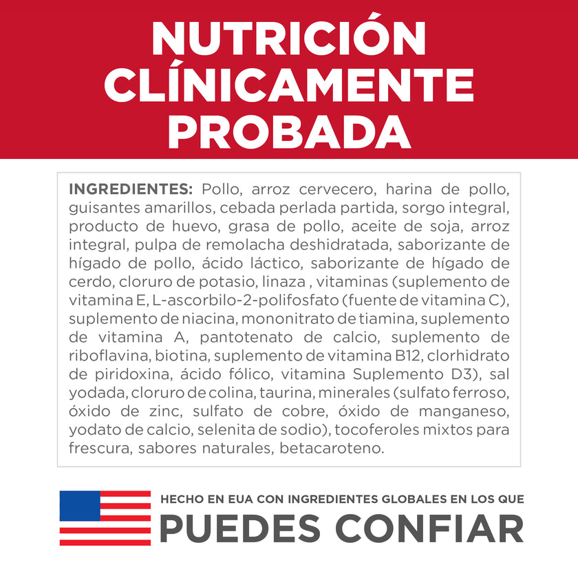 Hill's Science Diet alimentopiel y estómago sensibles perro adulto raza pequeña