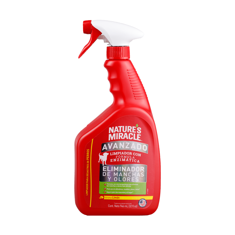 Spray Eliminador de Manchas y olores Nature Miracle 32 oz