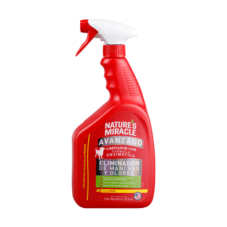 Spray Eliminador de Manchas y olores Nature Miracle 32 oz