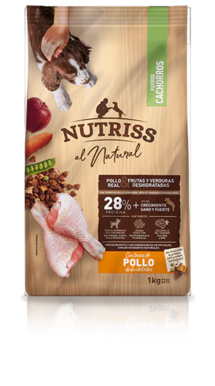 Nutriss Al Natural Cachorros 15Kg