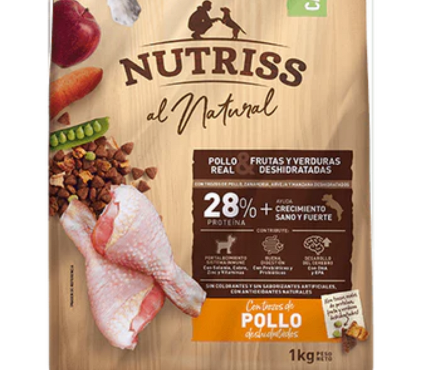 Nutriss Al Natural Cachorros 15Kg
