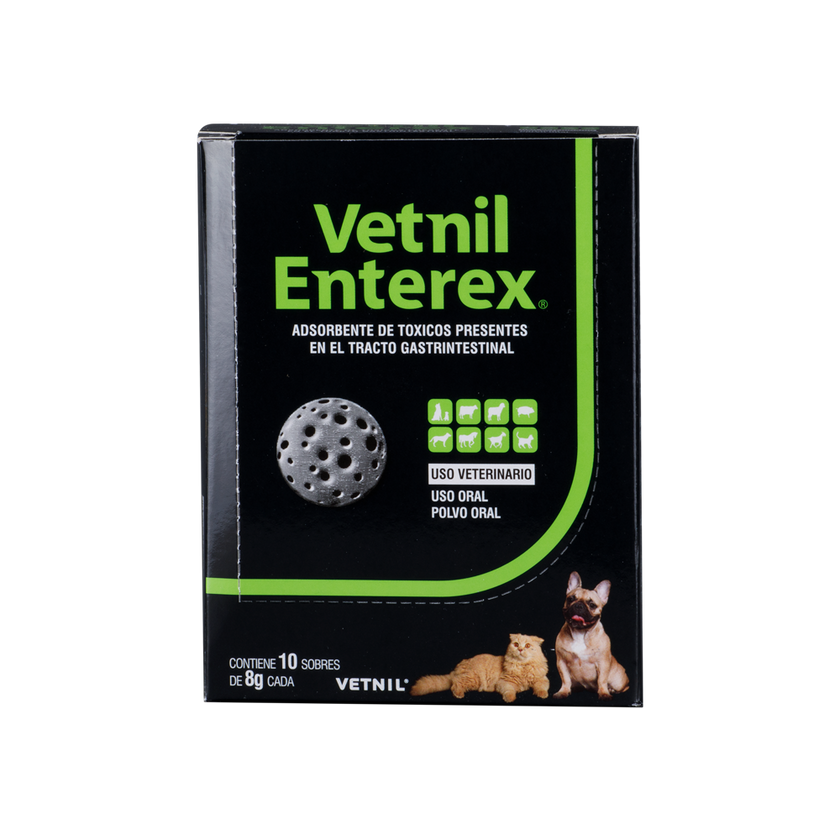 Enterex Absorvente Toxinas para Perros y Gatos