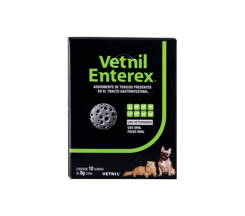 Enterex Absorvente Toxinas para Perros y Gatos