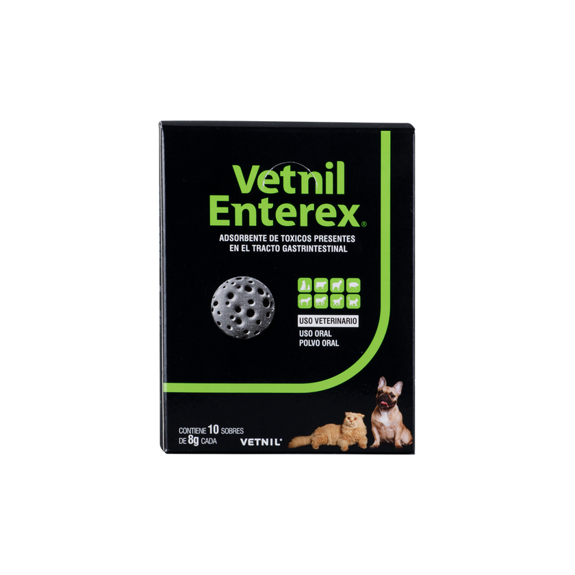 Enterex Absorvente Toxinas para Perros y Gatos